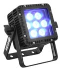 MEGA-LITE Tuff Baby P84 LED lighting fixture that’s weathered for outdoors