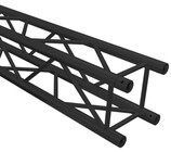 Global Truss SQ4112-225-BLACK Straight Square Segment for F34 Square Truss, 9', Matte Black