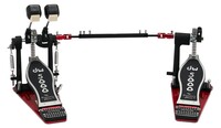 DW DWCP5002TDL3 5000 Series Turbo Double Bass Drum Pedal, Left-Handed