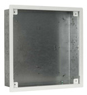 Lowell IWBK-1414 14"H x 4"D In-Wall Box with Breakaway Edge for Shallow Walls