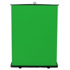 ikan HS-GS76 Homestream Portable Pull-Up Background, Chroma Green, 4.8 x 6.3'