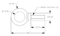 EAW EYEBOLT-SINGLE 1x, Eyebolt, 0029818