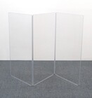 Clearsonic AR2448X3 4' x 6' 3-Section Clear Scratch-Resistant Acoustic Isolation Panel