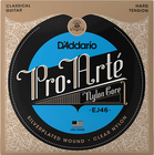 D`Addario EJ46 Hard Tension ProArte Silver Plated Wound Classical Guitar Strings