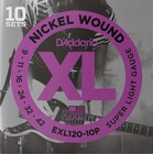 D`Addario EXL120-10P 10 Pack of Super Light XL Electric Guitar Strings