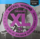 D`Addario EXL120-8 Super Light 8-String Guitar Strings