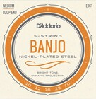 D`Addario J61 Medium Banjo Strings