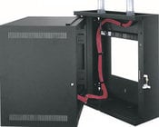 Middle Atlantic EWR-8-17SD 8SP Wall Mount Rack with Solid Door at 17" Depth
