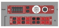 Whirlwind PLR2-E1 50A Power Distro Breaker Power Pack CS6369 to Duplex AC