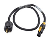 Lex A5018-6 12/3 SJOOW 72" 5-15 Plug to Neutrik powerCON TRUE1 TOP Connector