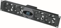 Middle Atlantic UQFP-4DRA Designer-Inspired Ultra-Quiet Fan Rack Panel with 4 Fans