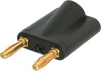 REAN NYS508-B Banana Plug, Black