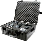 Pelican Cases 1604 Protector Case 24.5"x16.5"x8" Protector Case with Padded Divider, Black
