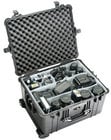 Pelican Cases 1624 Protector Case 21.5"x16.4"x12.5" Protector Case with Wheels and Padded Dividers