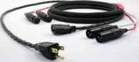Pro Co EC8-50 50' Combo Cable with Dual XLR M/F and Gray powerCON to IEC
