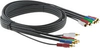 Molded 5 RCA (Male to Male) Cable (12')