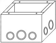 Mystery Electronics BBTC1  TC10 Series Floor-Mount Back Box