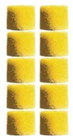Shure EAYLF1-100 Foam Sleeves for Shure Earphones, 50 Pair, Yellow