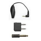Shure EAADPT-KIT Headphone Adapter Kit with 1/4" Adapter, Airline Adapter, and Volume Control