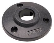 Shure RPM640 Locking Mounting Flange for Microflex or Easyflex Gooseneck Mic, Black