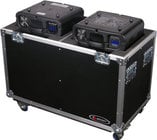 21"x35.5"x36" Dual Lighting Case with Wheels 