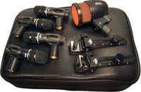 5-Piece Drum Microphones Kit (4x Handi Mic Pro Plus, 1x PR48)