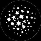 Rosco 78122 Steel Gobo, Stars 7