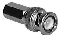 Philmore 987B  Twist-On Male BNC Connector (for Belden 8281 Wire, Bulk Packed)
