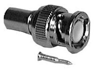 Philmore 988  1-Piece Crimp Style Male BNC Connector (with Seperate Pin, for RG6/U Wire)