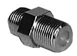 Philmore FC64B F Female to F Female Adaptor (Nickel-Plated, No Blister Pack)