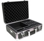 Large Carrying Case for Receiver and Accessories with Customizable Foam Inserts