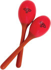 Latin Percussion CP281 CP Large Wood Maracas in Red
