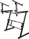 On-Stage KS7365EJ Folding-Z Keyboard Stand with 2nd Tier