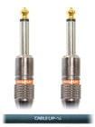 1.5 ft 1/4" TS Male to Male Unbalanced Cable