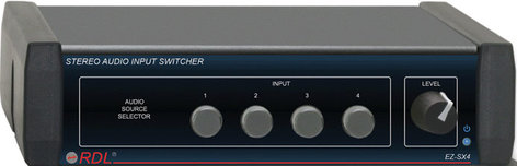 RDL EZ-SX4 Stereo Audio Input Switcher, 4X1