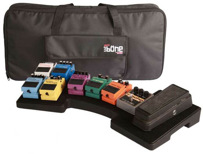 Gator G-MEGA-BONE Molded Mega PE Pedalboard With Gig Bag