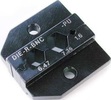 Neutrik DIE-R-BNC-PU Crimp Tool Die For HX-R-BNC With Hex Size A (6.47mm) B (7.36mm) CP (1.6mm)