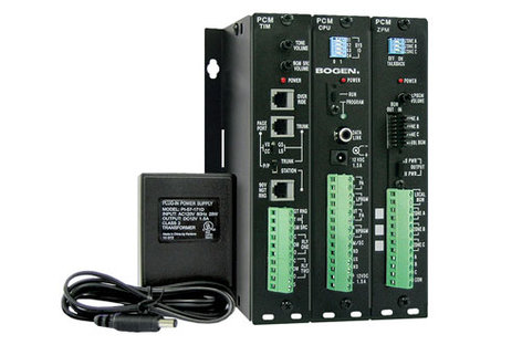 Bogen PCMSYS3 Paging System, 3 Zones With Power Supply
