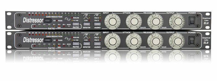 Empirical Labs EL8-S Stereo Pair / Dual Channel EL8 Distressor (2 Units Sold As One Pair)