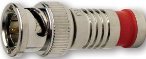 Platinum Tools 18041 BNC-Type RG59 Nickel SealSmart Coaxial Compression Connector