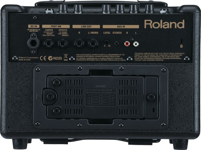 Roland AC-33 Acoustic Amplifier - Rosewood 30W 2-Channel 2X5