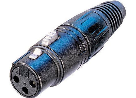 Neutrik NC3FX-BAG 3-pin XLRF Connector