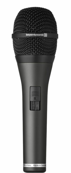 Beyerdynamic TG-V70DS Hypercardioid Dynamic Handheld Vocal Microphone With On/Off Switch