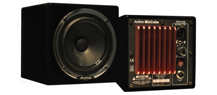 Avantone MIXCUBE-AMB Powered Near-field Monitor In Black Sold As EACH