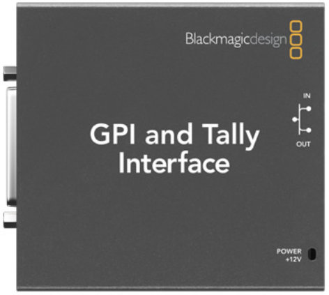 Blackmagic Design GPI and Tally Interface GPI And Tally Interface For ATEM Production Switchers