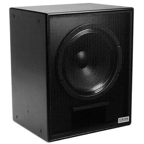 EAW SB180zP 18" Compact Subwoofer With Mount, Black