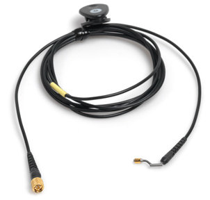 DPA CH16B00 4.2' Mic Cable For Earhook Slide With MicroDot Connector, Black