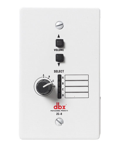 DBX ZC-8 Zone Controller With Source Selector And Volume Control