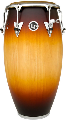 Latin Percussion LP552X-MSB 12-1/2" Classic Model Tumbadora In Matte Sunburst Finish With Chrome Hardware