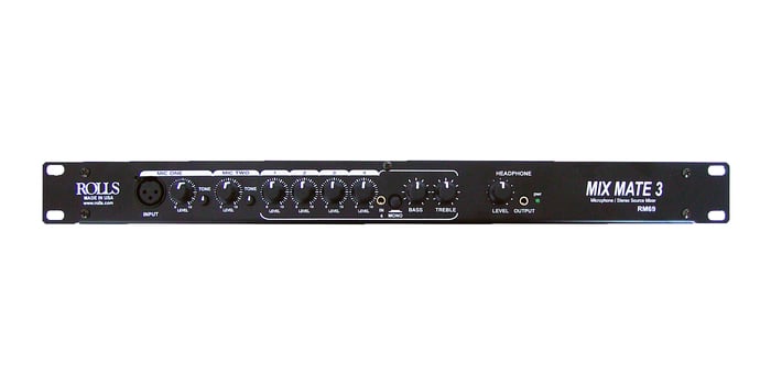 Rolls RM69 1U 6-Channel Audio Mixer